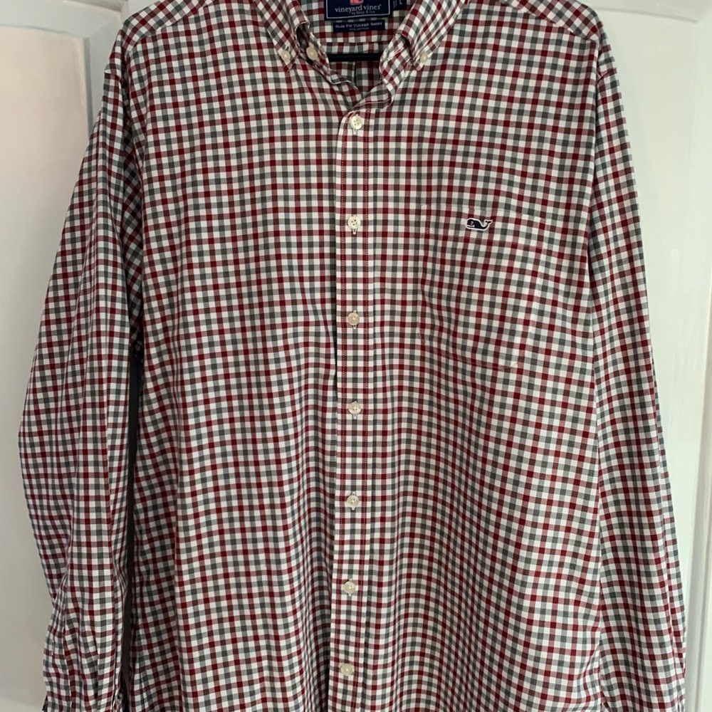 Vineyard Vines Men’s Long Sleeve Shirt (L)